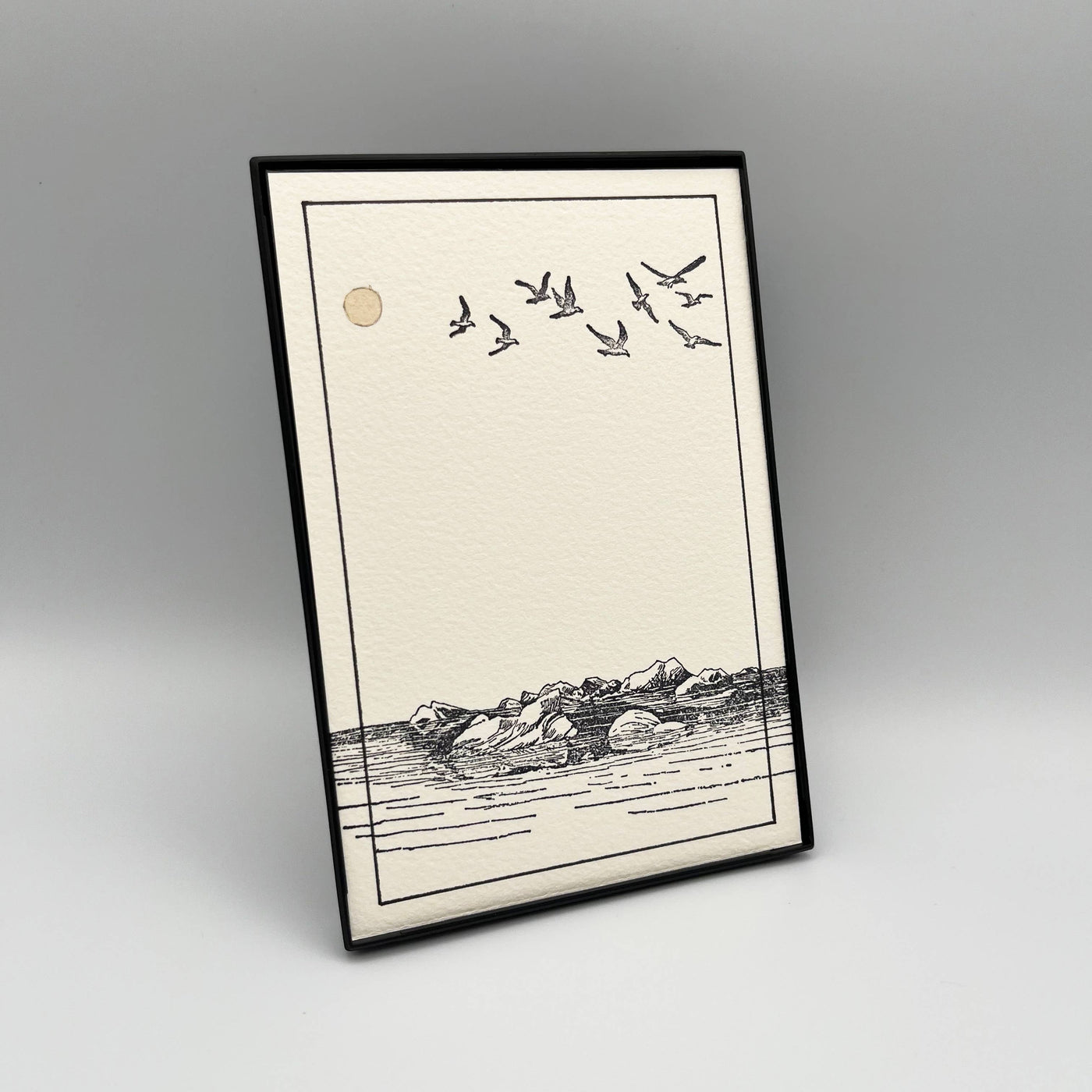 4 x 6" River Rocks Artwork