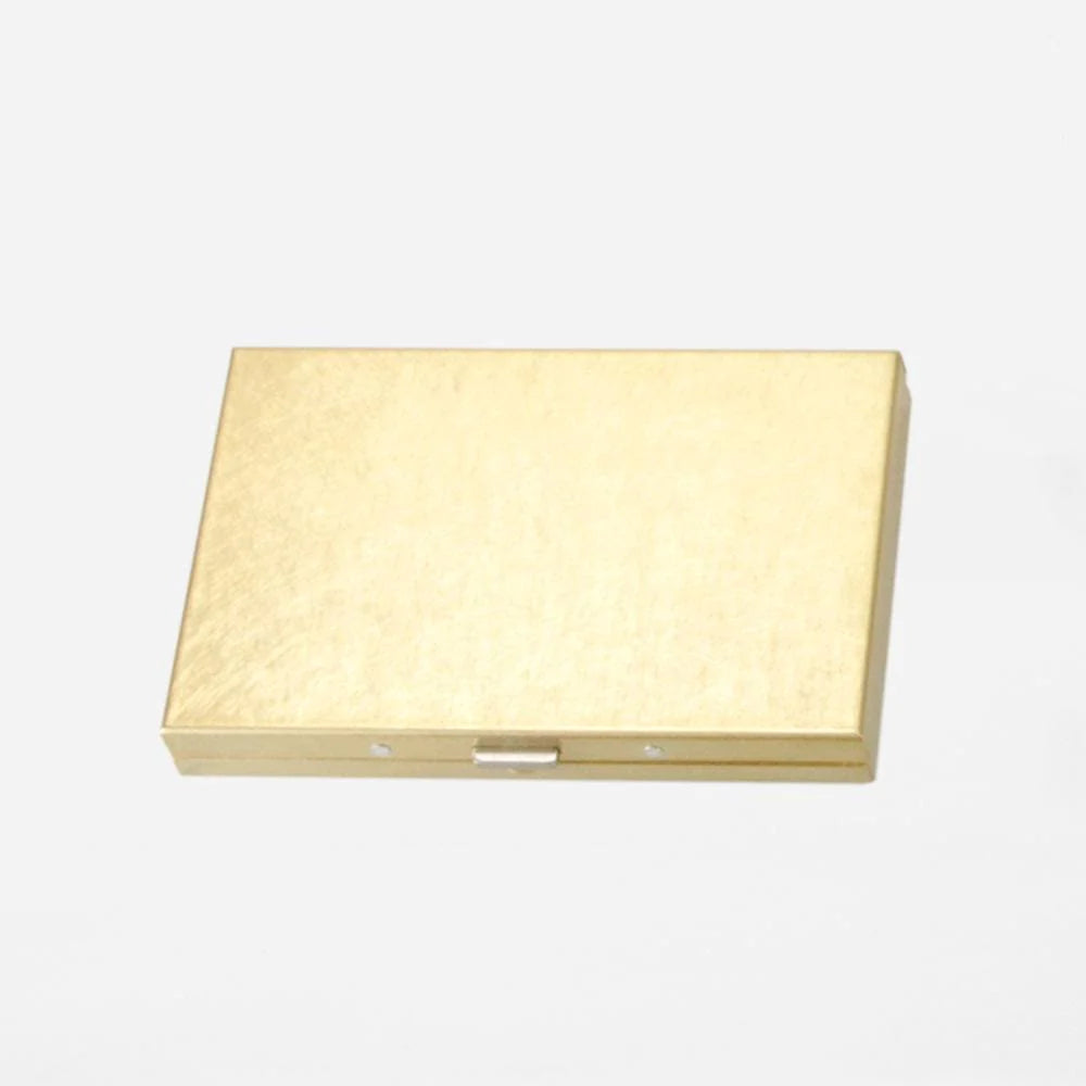 Brass Box Card Case