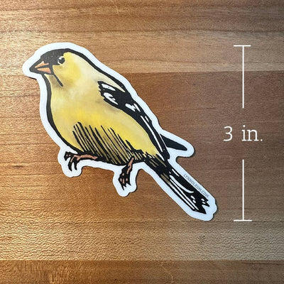 American Goldfinch Vinyl Sticker