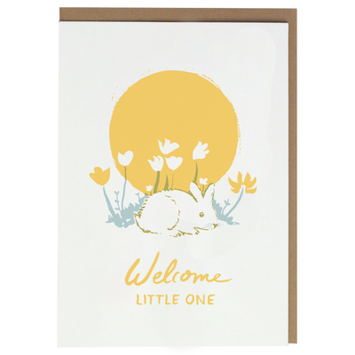 Little Bunny Baby Card