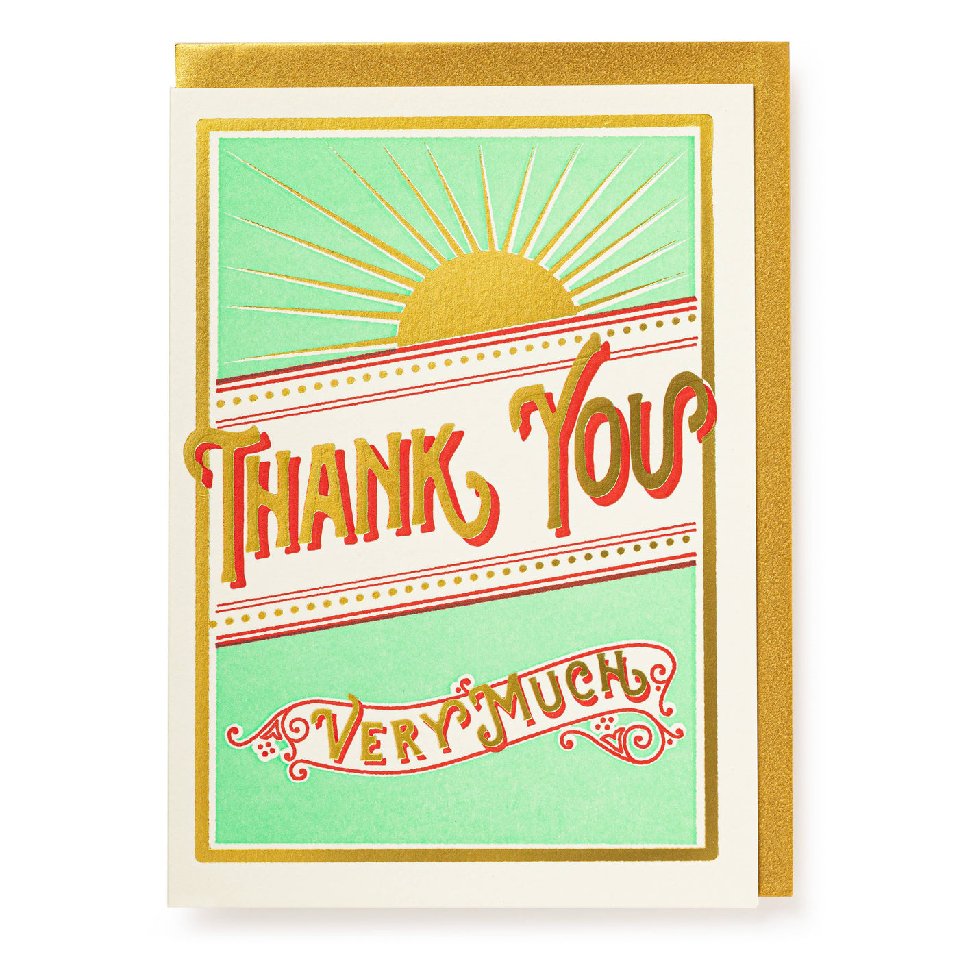 Starburst | Thank You Greeting Card