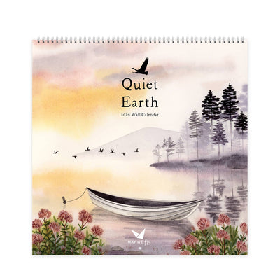 2024 Quiet Earth Wall Calendar