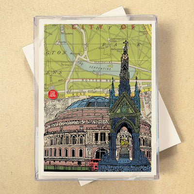 You Are Here Map Boxed Cards - see all 7 Cities!