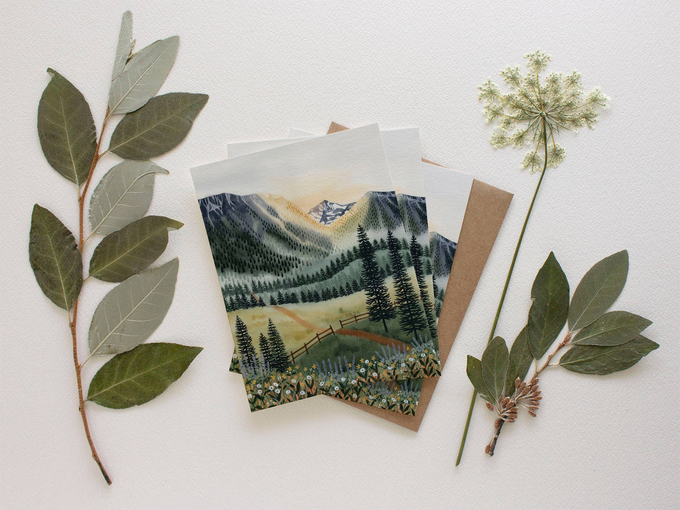 Sunrise Trail Greeting Card