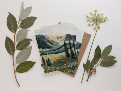 Sunrise Trail Greeting Card