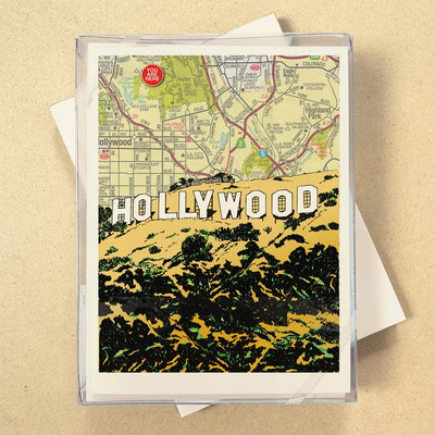 You Are Here Map Boxed Cards - see all 7 Cities!
