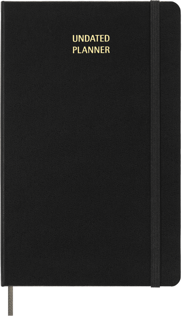 Moleskine Undated Weekly Notebook Diary / Planner