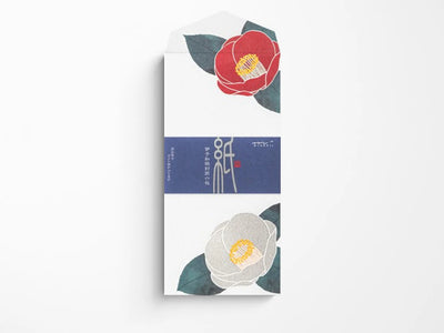 Midori Seasonal Envelopes - 154 Silk Camellia