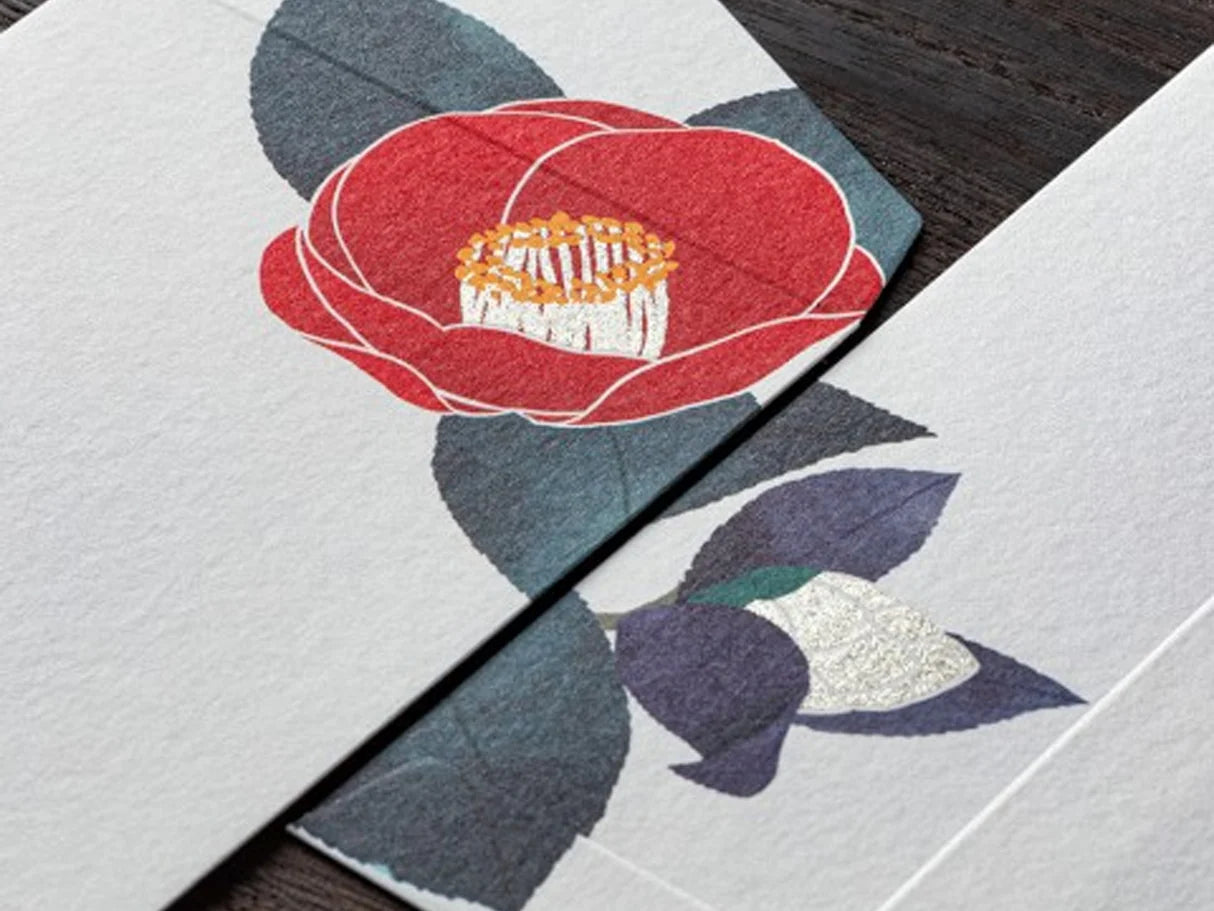 Midori Seasonal Envelopes - 154 Silk Camellia