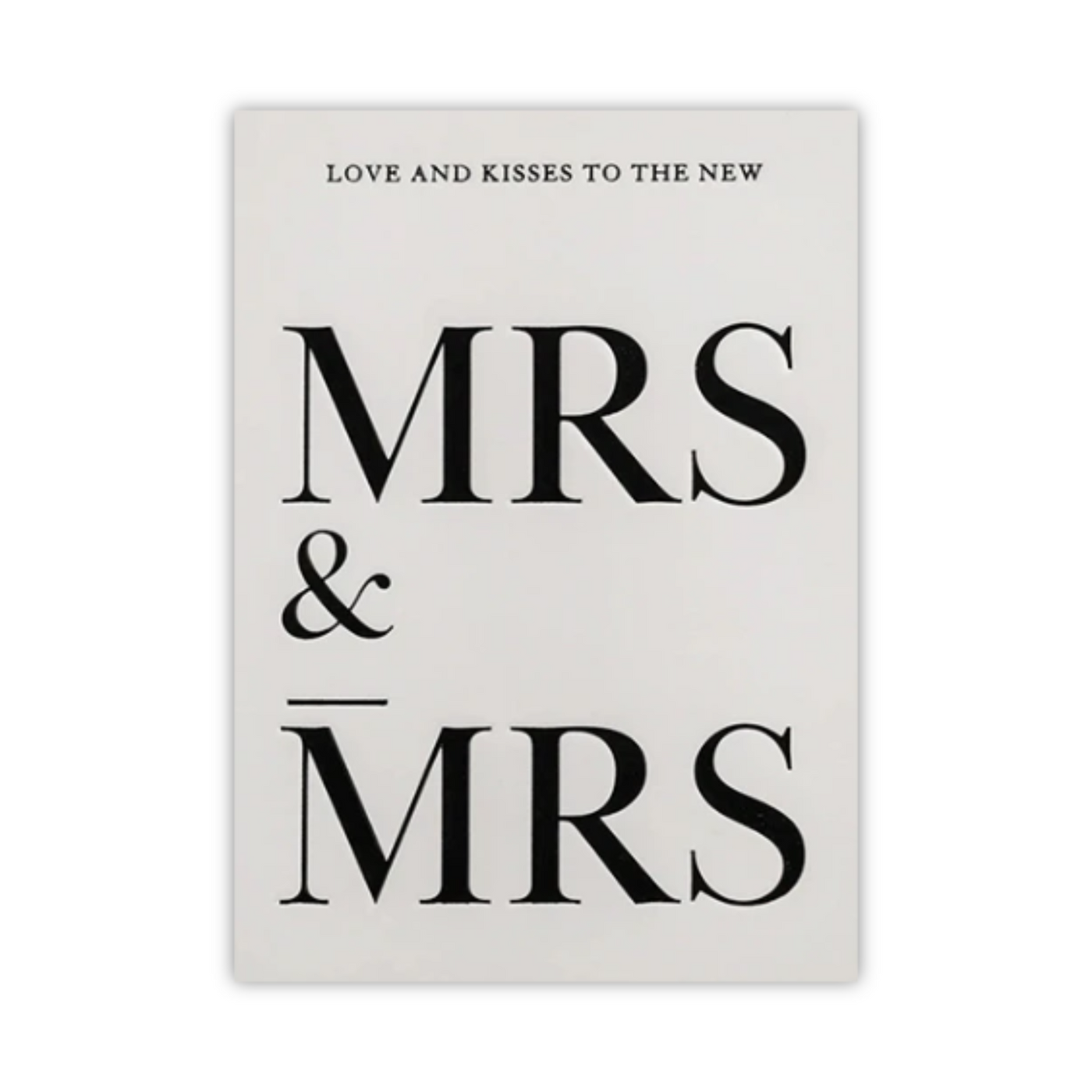 Mrs & Mrs