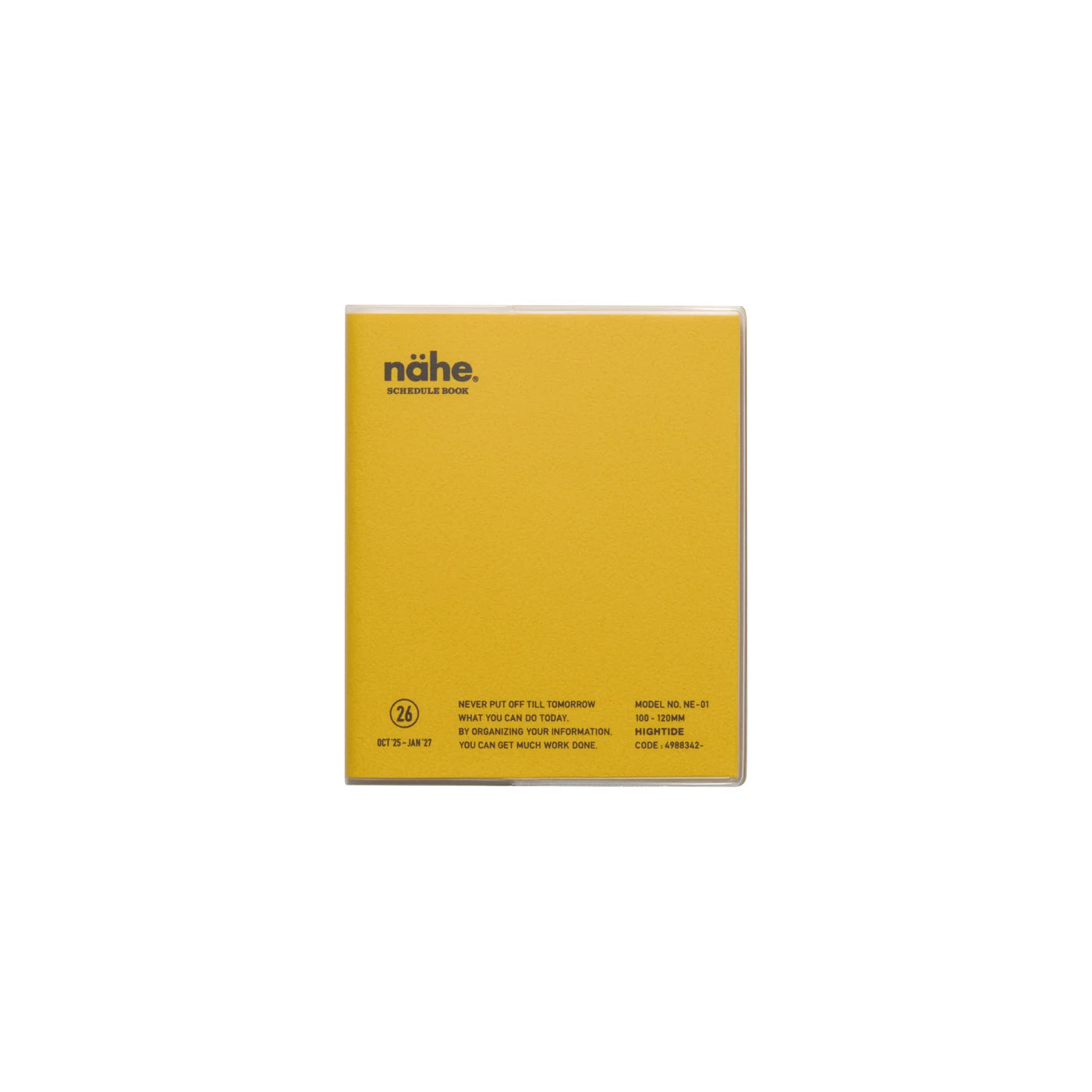2026 Diary nähe/ Square Monthly Planner