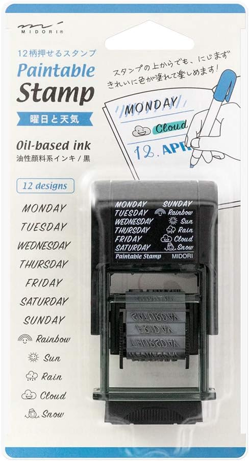 Paintable Stamp Day & Weather