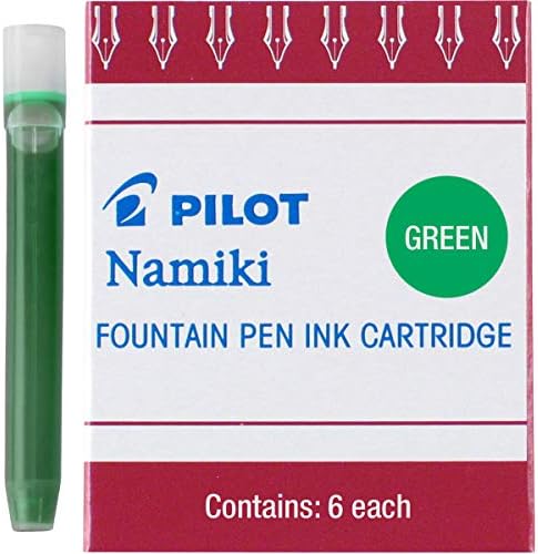 Pilot Fountain Pen Cartridge 6-pack