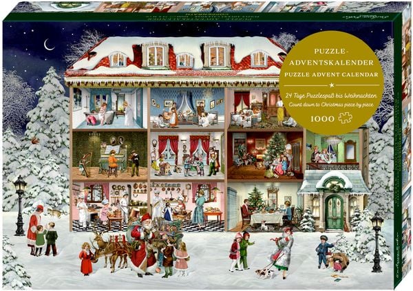 Wonderful Christmas House Advent Puzzle
