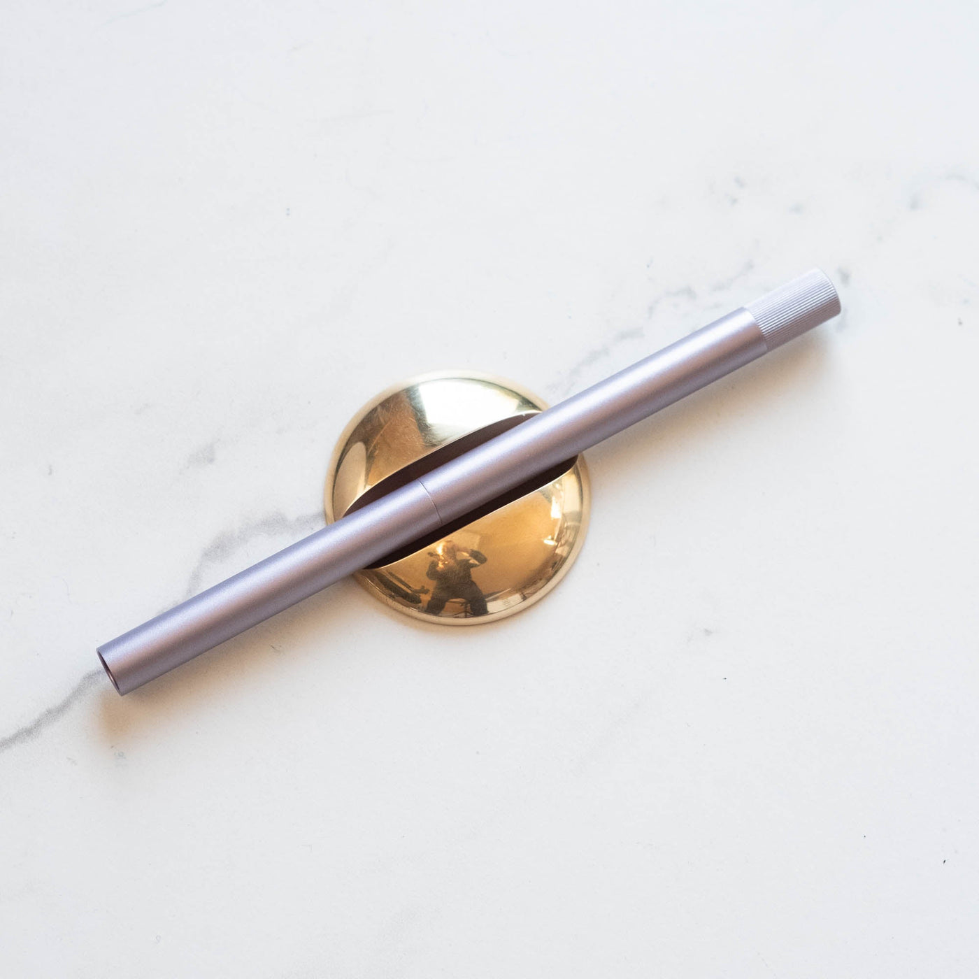 Tom's Studio - Solid Brass Pen Rest