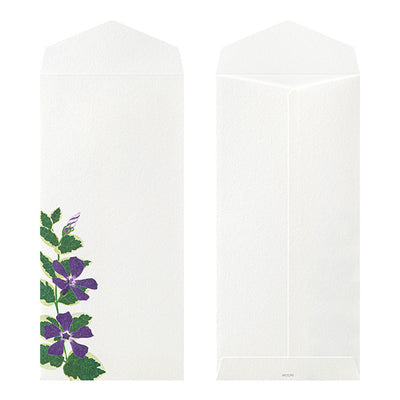 Midori Seasonal Envelopes - 170 Four Designs Summer Flower
