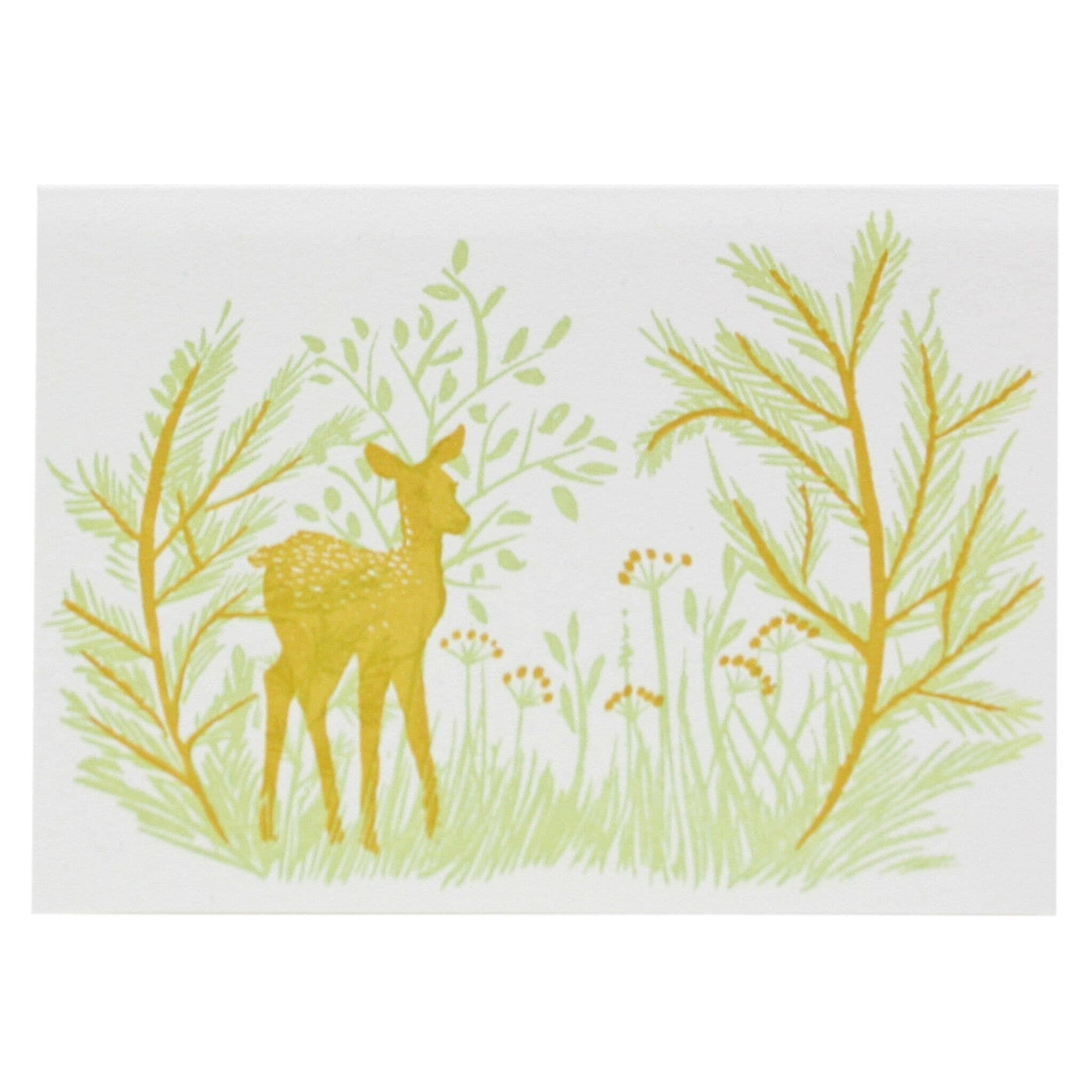 Mini Deer Enclosure Card