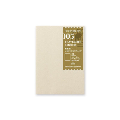 TRAVELER'S Passport - 005 Lightweight Paper
