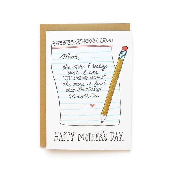Just Like Mom | Mother's Day Card