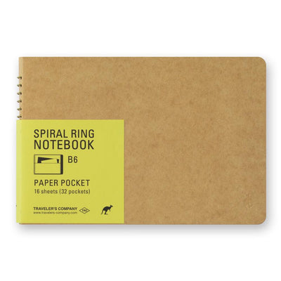 Spiral Ring B6 Notebook