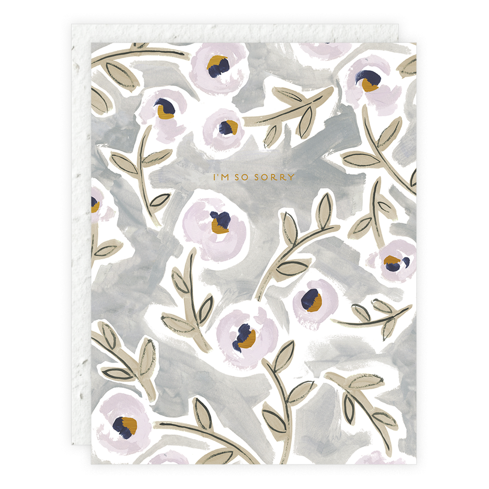Peony Lavender Seedlings Card