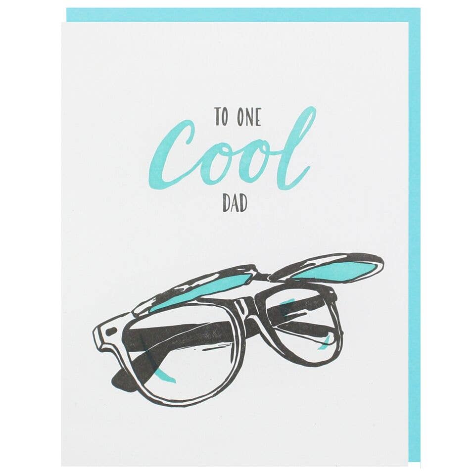 Clip On Sunglasses Father's Day Card