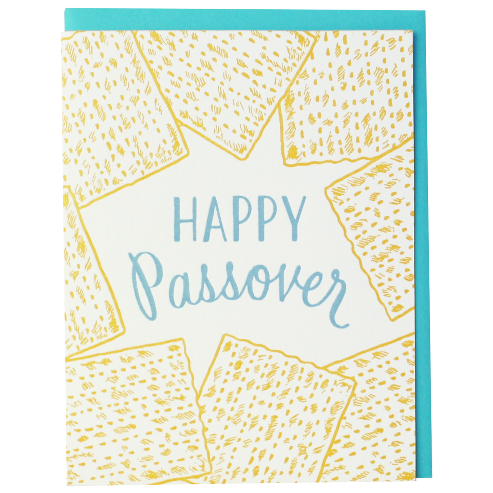 Matzoh Passover Card