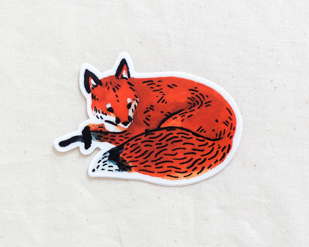Red Fox Sticker