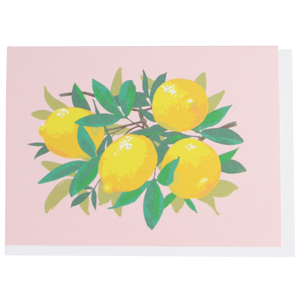 Lemons Note Card