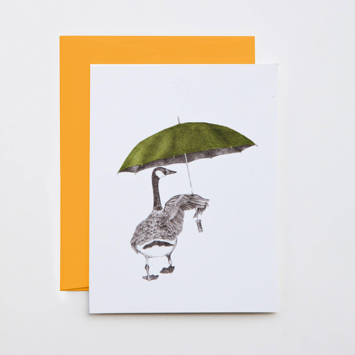 George August Canada Goose Note Card