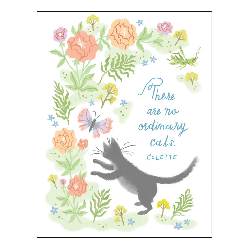 Cat Sympathy Card Merrymaker Fine Paper