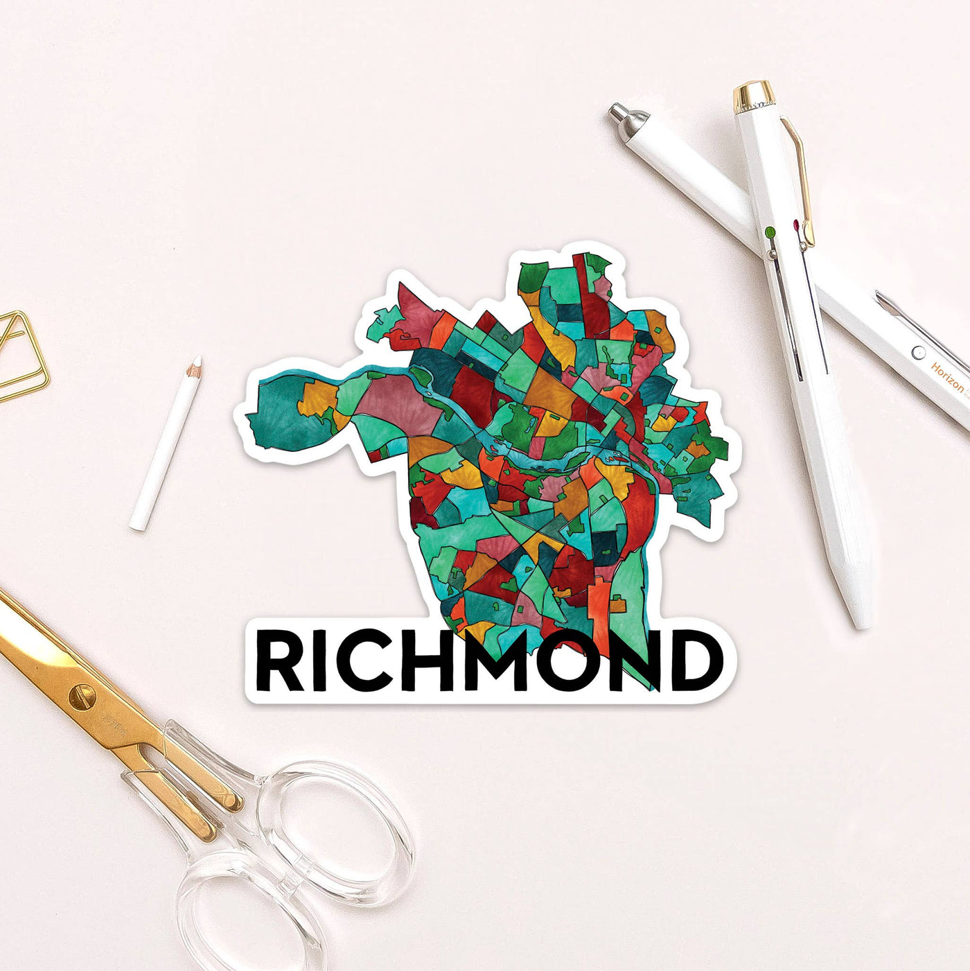 Richmond Neighborhoods Sticker