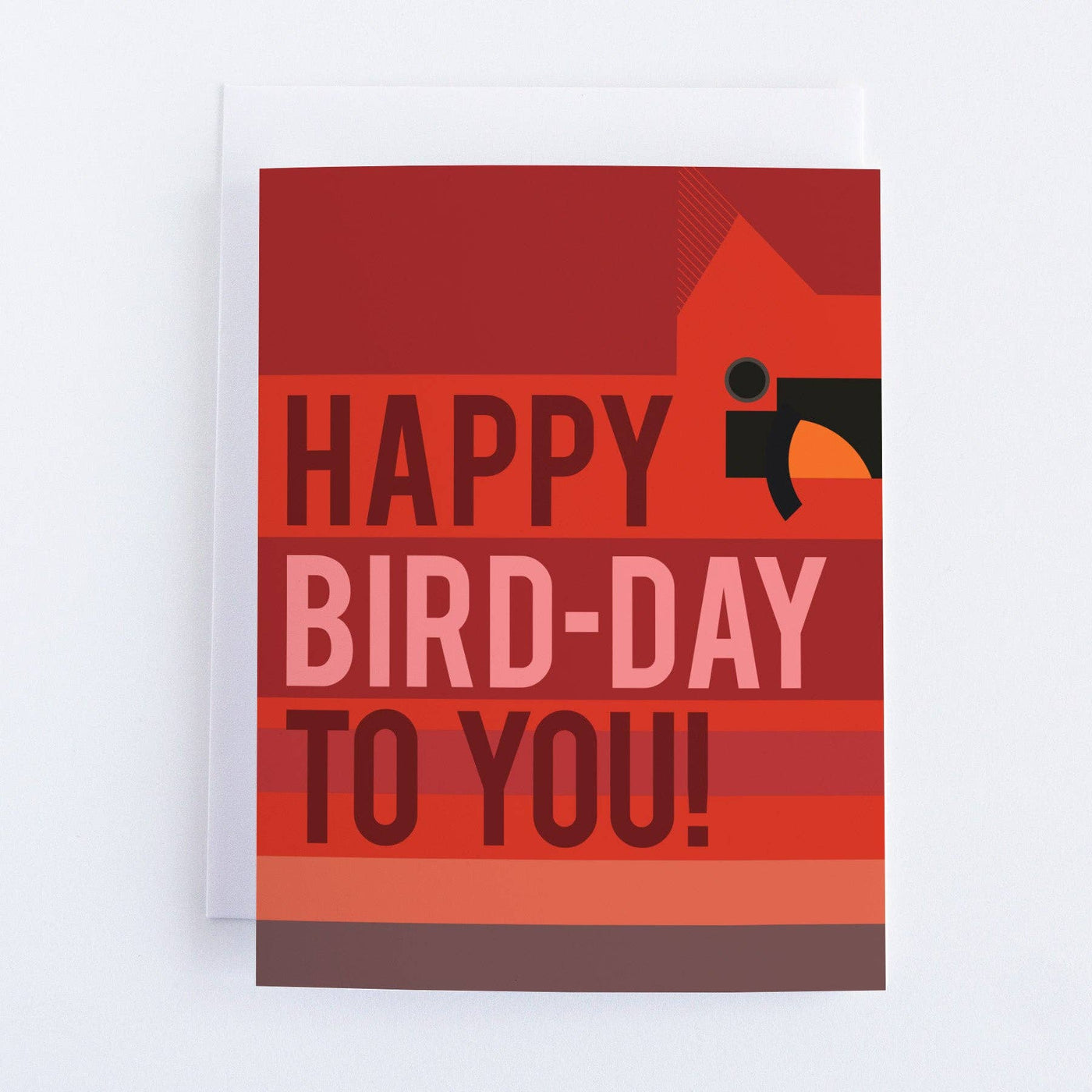 "BIRD DAY" Birthday Card