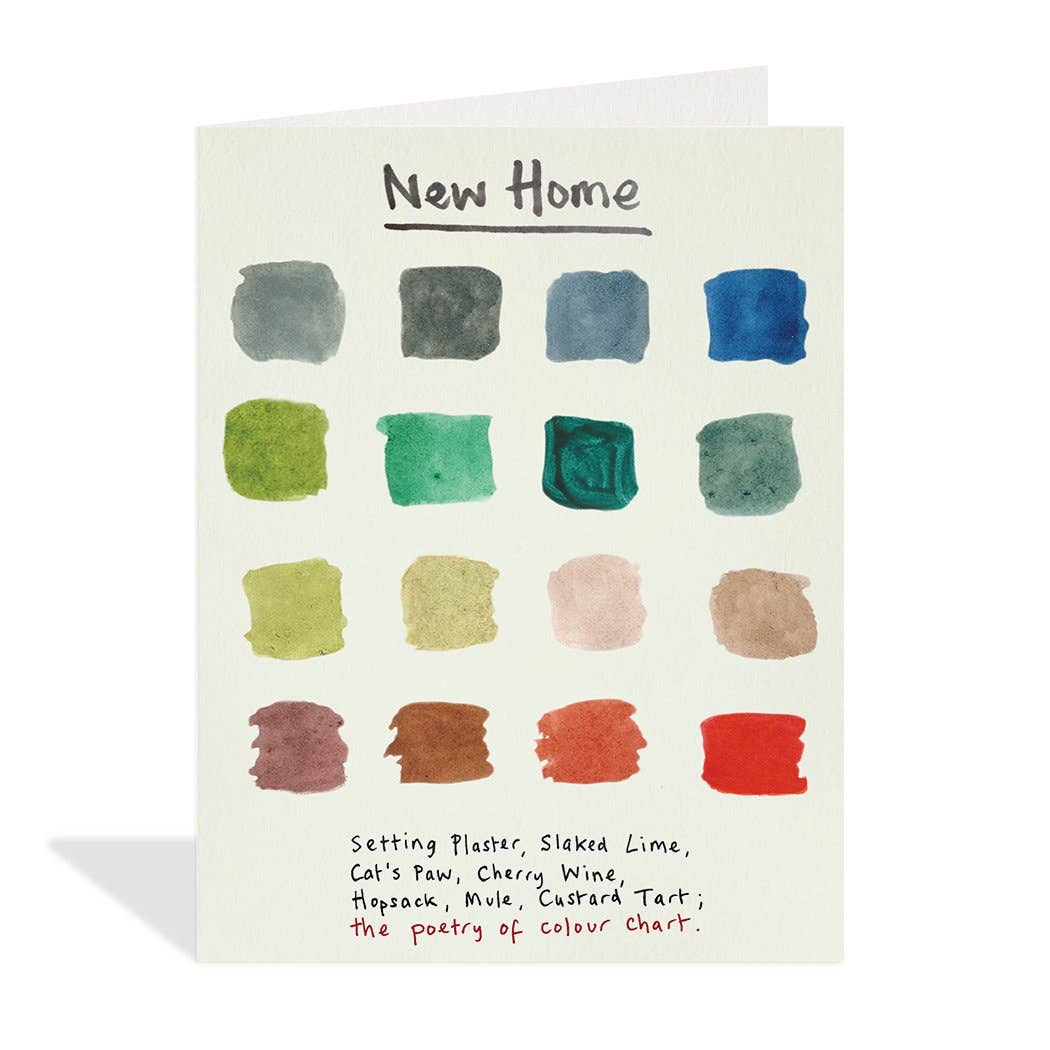 Palette - New Home Card – Merrymaker Fine Paper