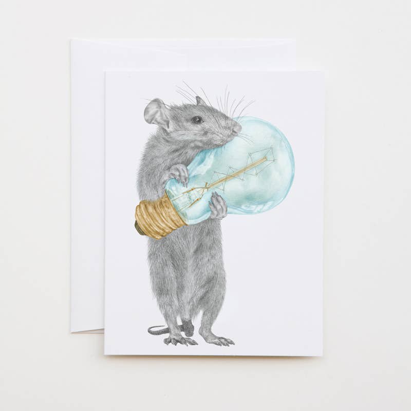 Griffith Sucrecoeur Rat Greeting Card