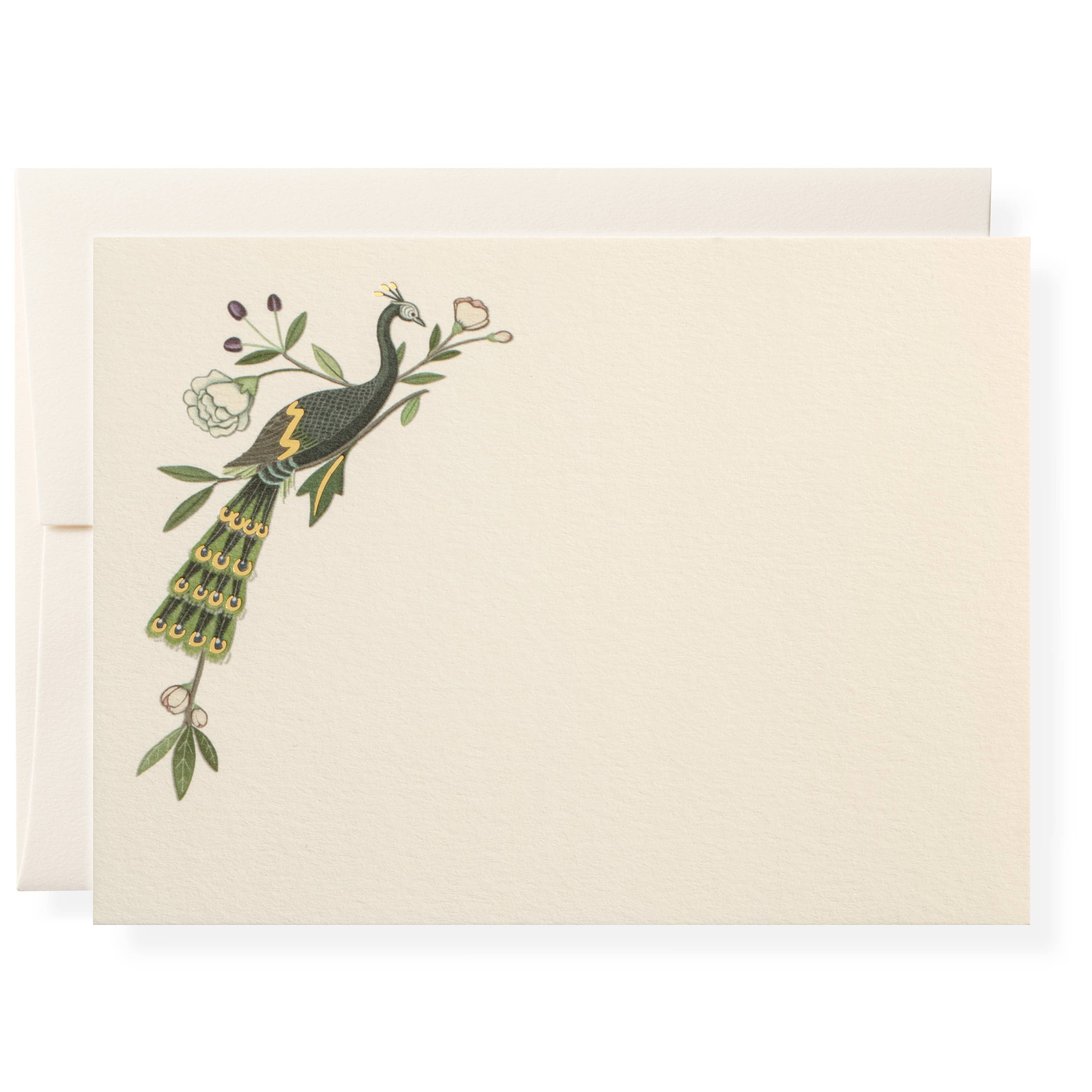 Peacock Notes – Merrymaker Fine Paper