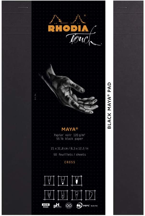 Rhodia Touch Black Maya Pad