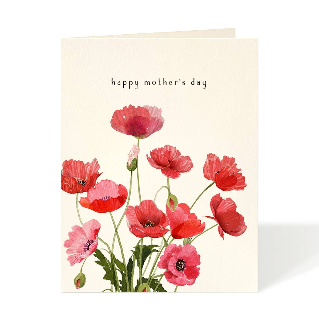 Plenty of Poppies - Mother's Day Card