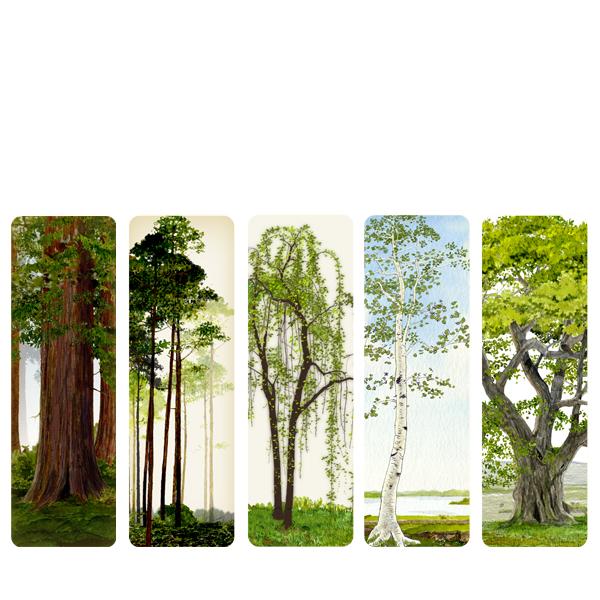 Temple of Trees Bookmark