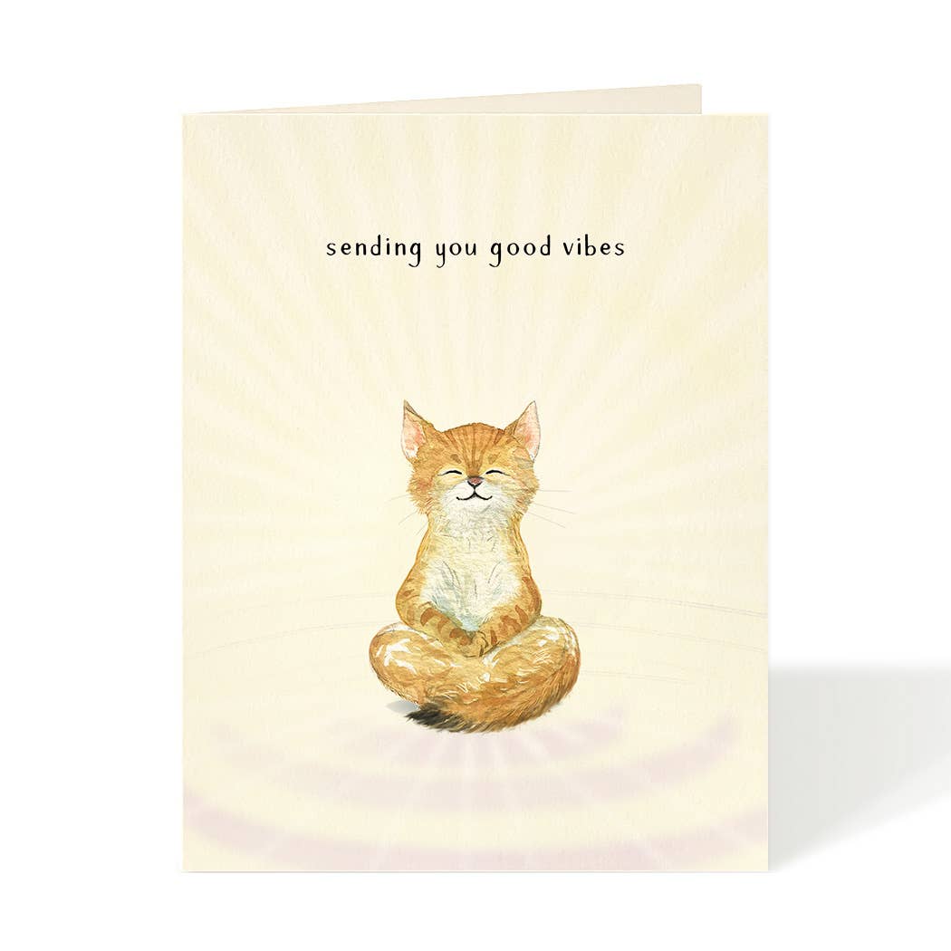 Good Vibes - Get Well Card