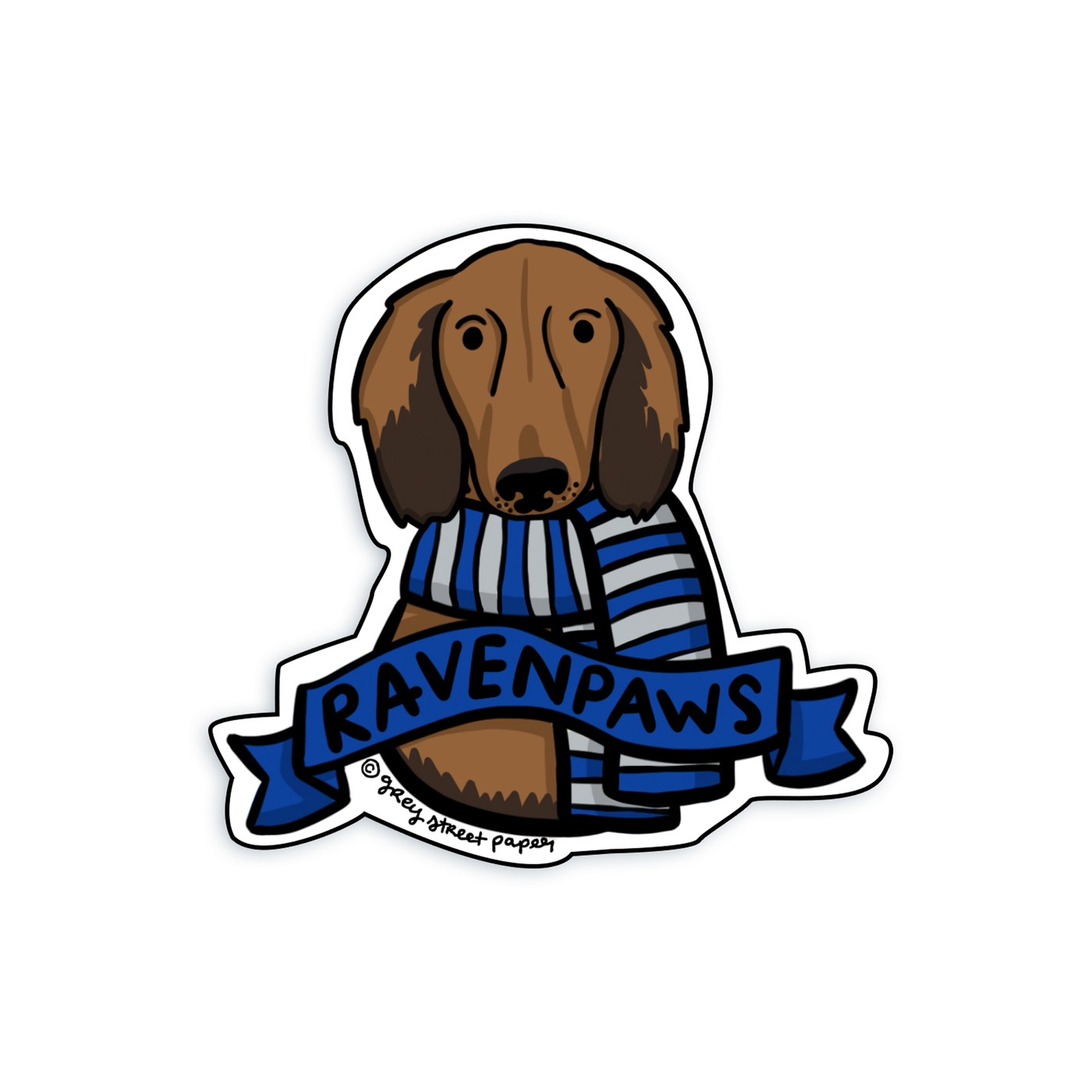 Witty Dog Sticker