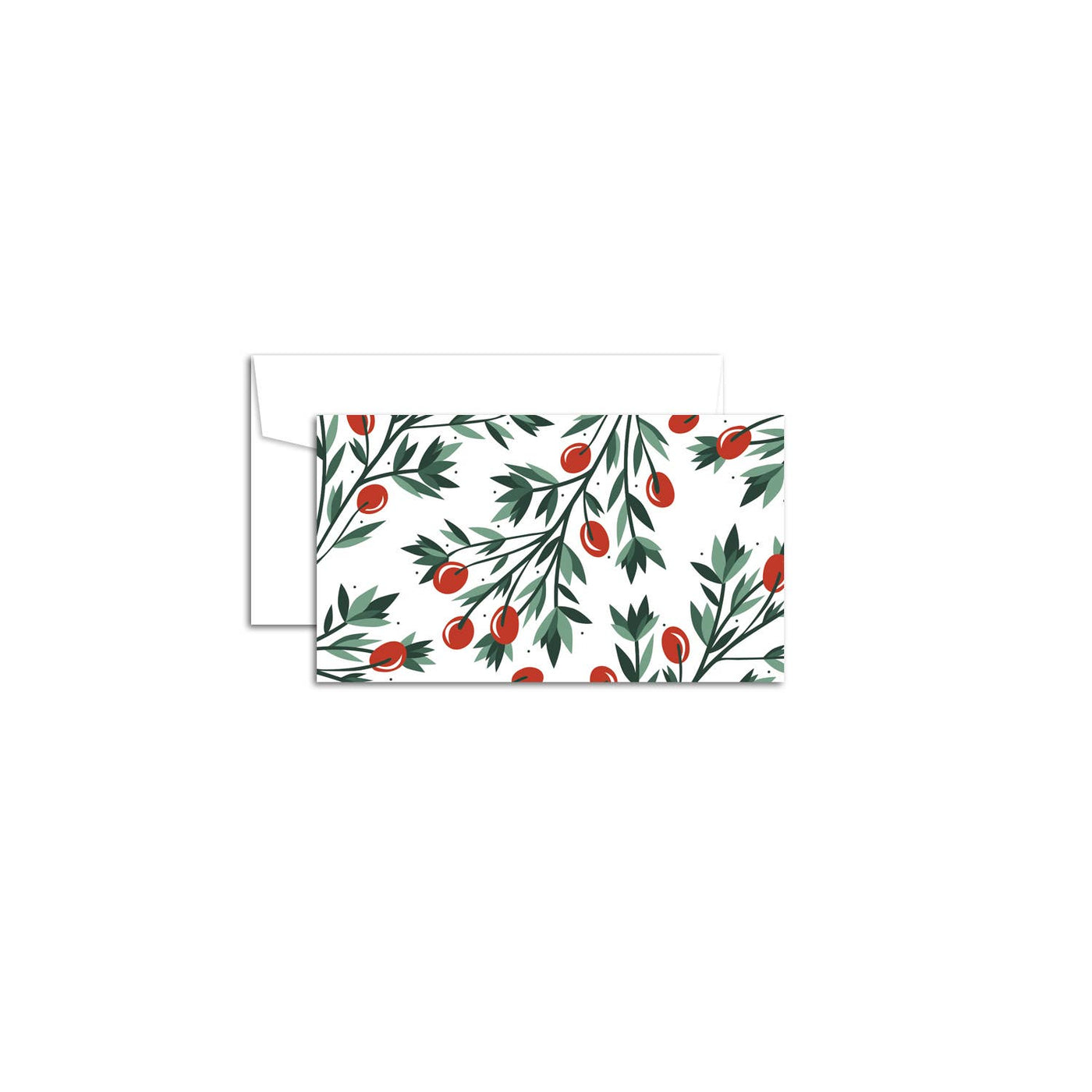 Holly Holiday Mini Note Set