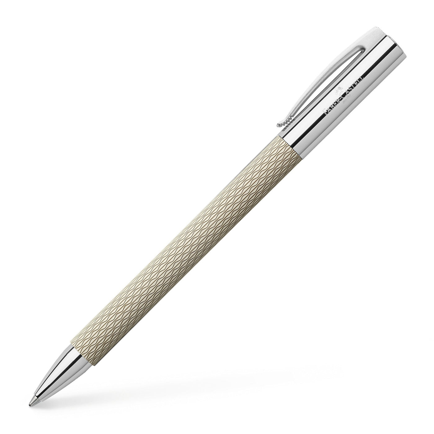 Faber-Castell Ambition OpArt White Sand Ballpoint Pen