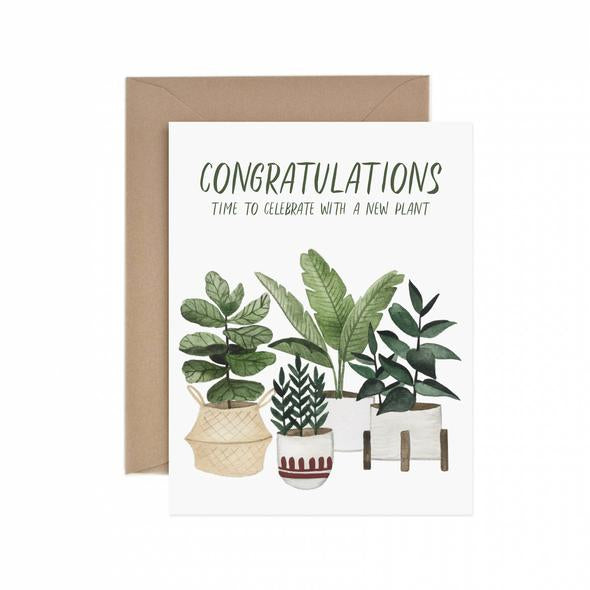 Paper Anchor Co. - Congratulations new plant Card