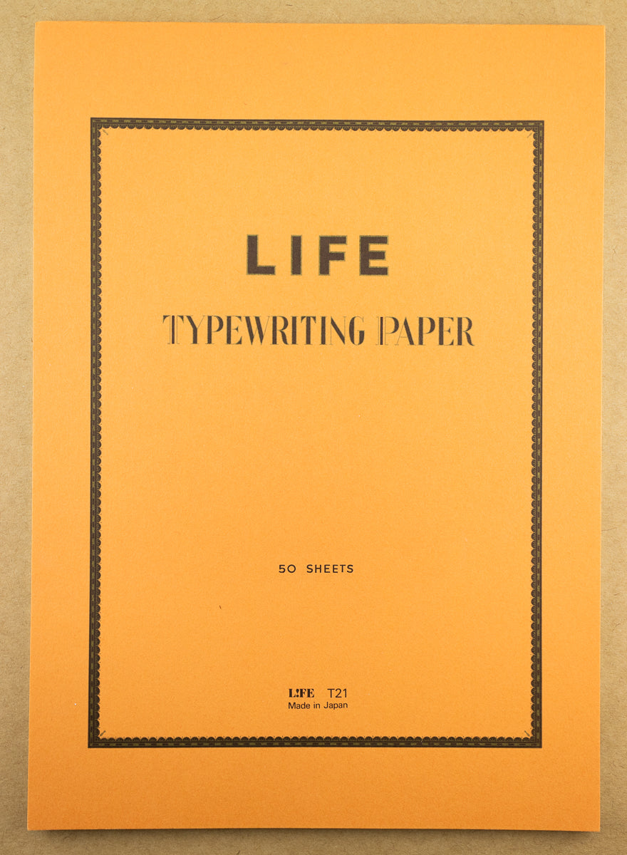 LIfe Typewriter Paper Pad