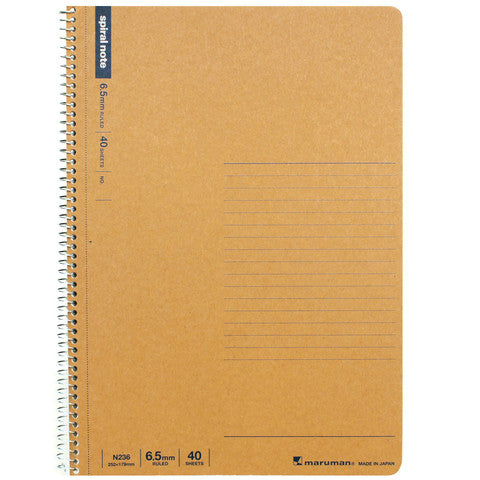 Maruman Spiral Notebooks
