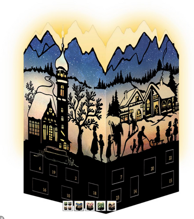 Silhouette Mini Lantern - Advent Calendar
