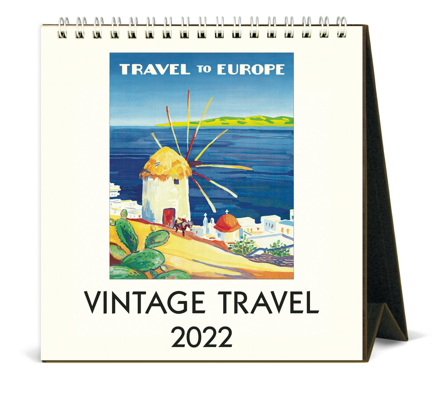 Cavallini Desk Calendar Merrymaker Fine Paper