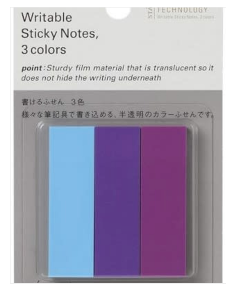 Writable Sticky Notes
