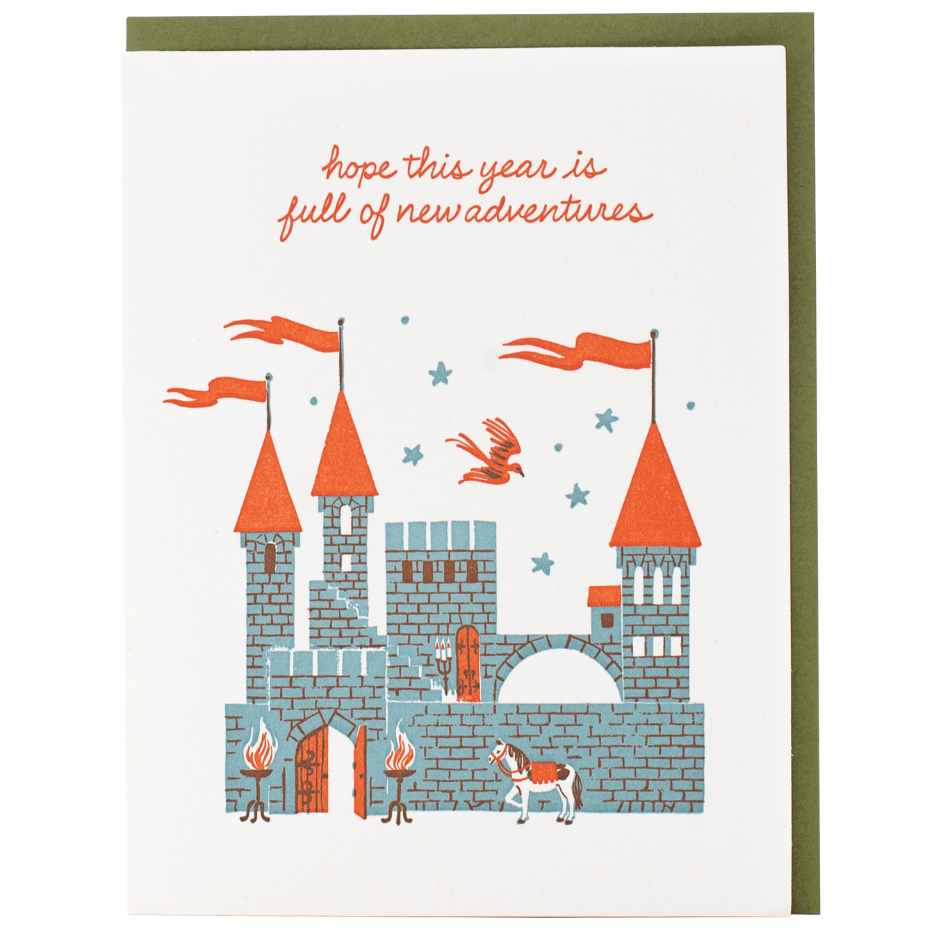 Castle Birthday Card
